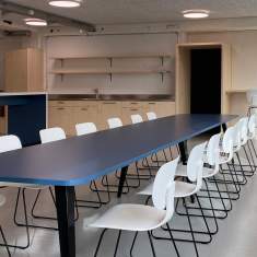 Besucherstuhl schwarz Besucherstühle Cafeteria Stuhl Warte-Stuhl Konferenzstuhl Büro Konferenzstühle Zemp AG CoMeet