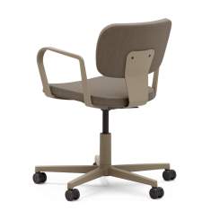 Hybridstuhl Konferenzstuhl mit Rollen Drehstuhl Büro Drehstühle Home Office Materia Palette