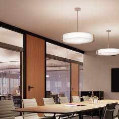 Pendelleuchte rund Pendelleuchten Büro Regent Lighting Coax