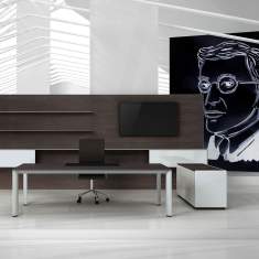 Management-Programm Cheftisch exclusiv Bürotisch Direktionseinrichtungen Bene AL Management