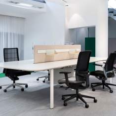 Team-Tisch gross Team-Tische Büromöbel modern Büro Bene Basic Workbench
rechteckige Tischplatte