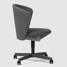 Designer Bürostuhl schwarz Konferenzstuhl Drehstuhl Bürodrehstuhl, Bene, Bay Chair