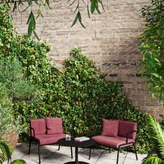 Beistelltisch schwarz  Beistelltische rund Bene Casual Outdoor Table