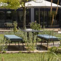 Konferenztisch schwarz Konferenztische rund Bistrotisch Bene CASUAL Outdoor Table Low