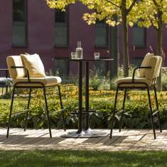Bank weiss höhe Bänke Lounge Sitzmöbel Double Bench Bene CASUAL Outdoor Bench High