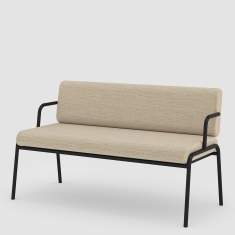 Bank beige niedrige Bänke Lounge Sitzmöbel Double Bench Bene CASUAL Outdoor Bench High