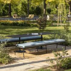 Bank niedrige Bänke Lounge Sitzmöbel Double Bench Bene CASUAL Outdoor Bench High