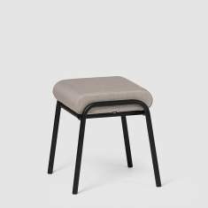 Polsterhocker grau Bene CASUAL Outdoor Stool low