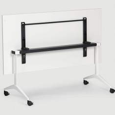 Klapptisch mit Rollen Klapptische fahrbar Rolltisch klappbar Büro Bene FLEX Schwenktisch bold