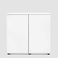 Schrank weiss Büroschranksystem Sideboard Büro Bene, KX Stauraum