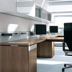 Sideboard Büro Büroschrank Holz Bene P2 Storage