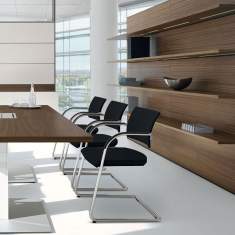 Konferenztisch Holz Konferenztische Büro Besprechungstisch Bene P2 Meeting
rechteckige Tischplatte
