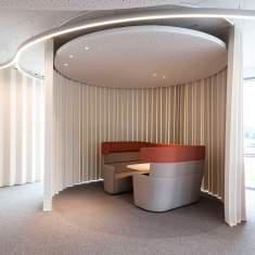 Loungemöbel Büro Lounge Möbel Konferenzplatz Bene, PARCS American Diner