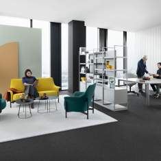 Loungesessel grün Sessel Bene PORTS Lounge Chair