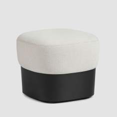 Polsterhocker weiss Hocker Lounge Bene PORTS Stool