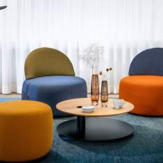 Designer Beistelltisch rund Beistelltische Girsberger Tala low