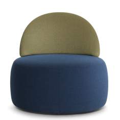 Pouf-Programm Lounge Sitzmöbel Pouf mit Rückenlehne Polsterhocker Girsberger Incycle
