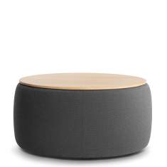 Pouf-Programm Lounge Sitzmöbel Pouf mit Tischplatte Girsberger Incycle