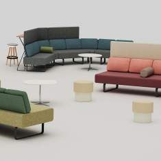Modulare Sitzelemente Modulare Sofas Lounge Loungesofa Sofa Bene, Settle