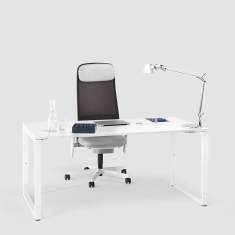 Arbeitstisch Büro Schreibtische kaufen Schreibtisch weiss Bürotisch SQUARE by Bene