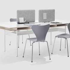 Designer Konferenztisch weiss Konferenztische Büro Besprechungstische Bene STUDIO FACT Besprechungstisch