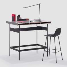 Stehtisch schwarz Stehtische Büro Bene STUDIO FACT high