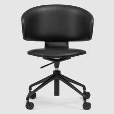Konferenzstuhl schwarz Konferenzstühle Büro Drehstuhl mit Rollen Drehstühle BENE STUDIO Chair