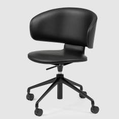 Konferenzstuhl schwarz Konferenzstühle Büro Drehstuhl mit Rollen Drehstühle BENE STUDIO Chair