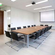 Konferenztisch Holz Konferenztische Büro gross Besprechungstisch, Bene, T-Meeting