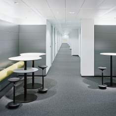 Stehtische Cafeteria Tisch hoch Bene T-MEETING Säulentisch hoch