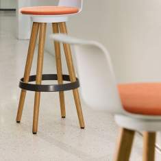 Barstuhl Holz Barhocker Bene TIMBA Stool