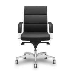 Managerstuhl Niedriger Rückenlehne schwarz Managerstühle Drehstuhl Sitland Body