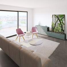 Loungesessel rosa Sessel Lounge Besucherstuhl Konferenzstühle, viasit, Calyx