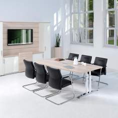 Medienwand fm Büromöbel Design Panel