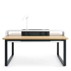 Team-Tisch Büro Team-Tische Coworking kollaborativer Tisch Hot Desking Tisch gross Husoffice hushspot