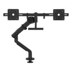 Monitorarm Aluminium Monitorhalterung schwarz Monitor-Befestigung Dataflex Viewgo pro Monitorarm HD - Schreibtisch 843
mit Tischklemmhalterung