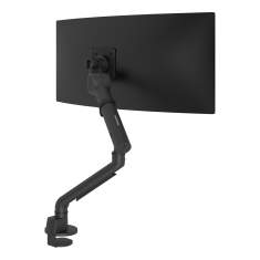 Monitorarm Aluminium Monitorhalterung schwarz Monitor-Befestigung Dataflex Viewgo pro Monitorarm - Schreibtisch 823
mit Tischklemmhalterung