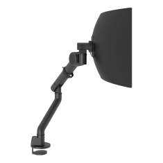 Monitorarm Aluminium Monitorhalterung schwarz Monitor-Befestigung Dataflex Viewgo pro Monitorarm - Schreibtisch 823
mit Tischklemmhalterung