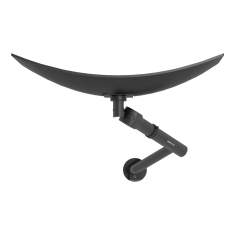 Monitorarm Aluminium Monitorhalterung schwarz Monitor-Befestigung Dataflex Viewgo pro Monitorarm - Schreibtisch 823
mit Tischklemmhalterung