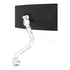 Monitorarm Aluminium Monitorhalterung weiss Monitor-Befestigung Dataflex Viewgo pro Monitorarm HD - Schreibtisch 820
mit Tischklemmhalterung