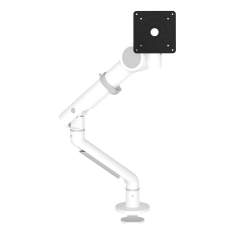 Monitorarm Aluminium Monitorhalterung weiss Monitor-Befestigung Dataflex Viewgo pro Monitorarm HD - Schreibtisch 820
mit Tischklemmhalterung