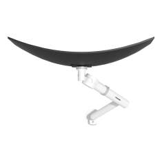 Monitorarm Aluminium Monitorhalterung weiss Monitor-Befestigung Dataflex Viewgo pro Monitorarm HD - Schreibtisch 820
mit Tischklemmhalterung