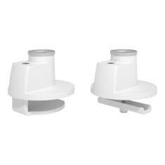 Monitorarm Aluminium Monitorhalterung weiss Monitor-Befestigung Dataflex Viewgo pro Monitorarm HD - Schreibtisch 820
mit Tischklemmhalterung