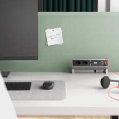 Elektro-Steckdosen Kabelführungen/Elektrifizierungen, BACHMANN, DESK 2