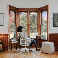 Haworth Zody II Bürostuhl im ergonomischen Arbeitsumfeld