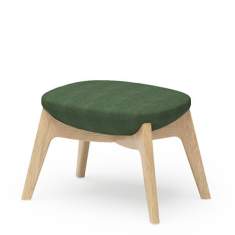 Fusshocker grün Holz Rosconi Objektmöbel - lounge 620