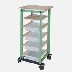 Schubladenregal fahrbar Westermann Rollwagen - flomo trolley