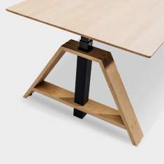 höhenverstellbarer Bürotisch Büro Schreibtische Holz Westermann Schreibtisch höhenverstellbar - motu Tisch A Plus
rechteckige Tischplatte