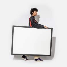flexibles Whiteboard magnetisch Wandtafel mobil Westermann flomo board