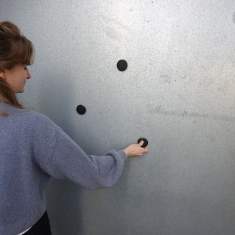 Whiteboard Magnet mit Klett Westermann flomo magnet